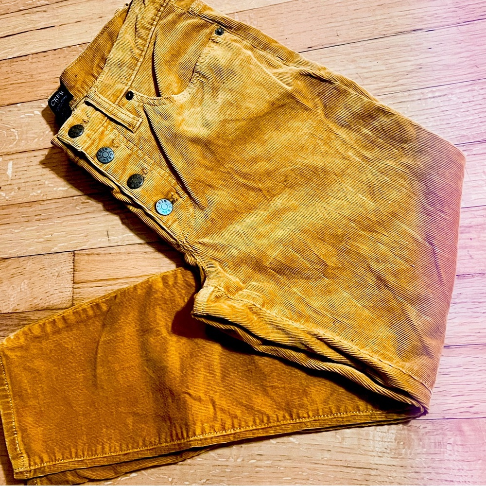 J. Crew 9” High-Rise Super Skinny Ankle Corduroys